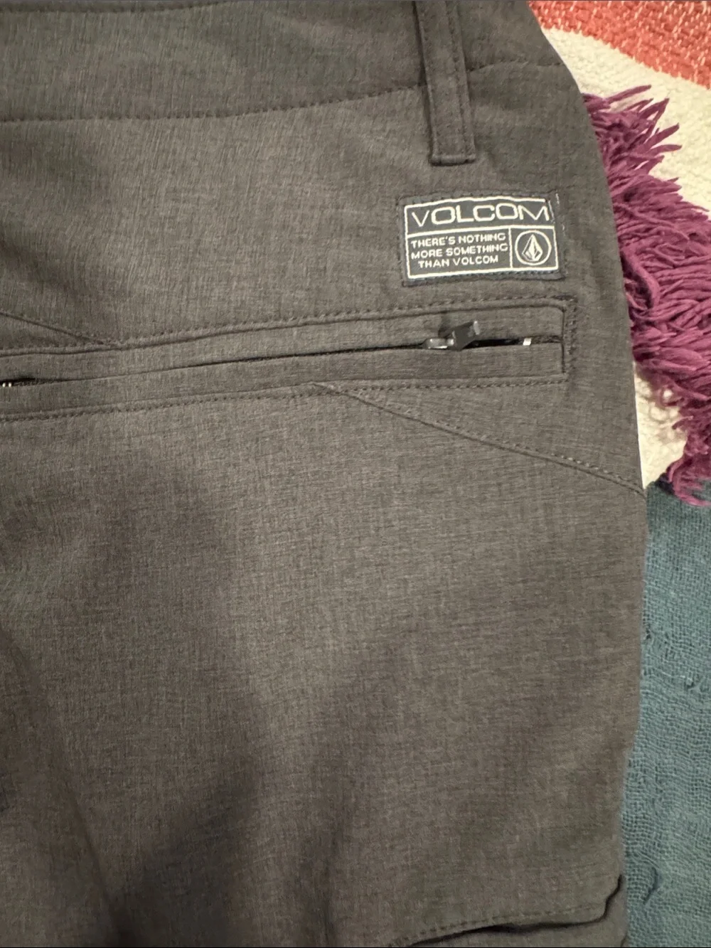 Volcom Gray Surf & Turf 4-Way Stretch Chinos